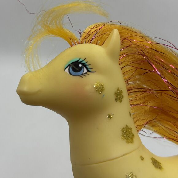 My Little Pony MLP G1 Glittery Sweetheart Sister Twinkler 1988 GSS TAF Hasbro - Picture 8 of 8